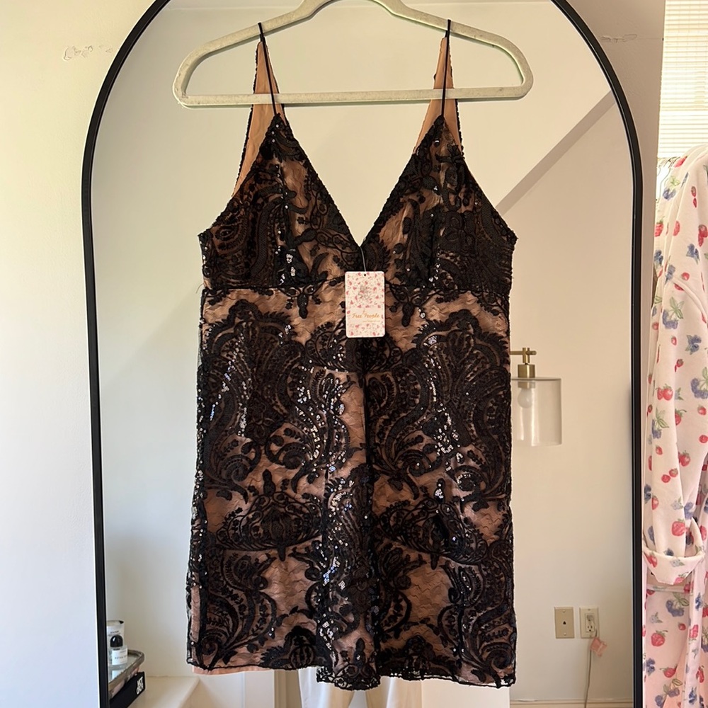 NWT Free People Night Shimmers Dress